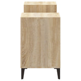 TV Cabinet Sonoma Oak 160x35x55 cm Engineered Wood - Close-Up Angle