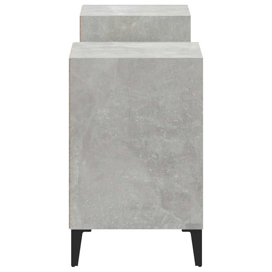 TV Cabinet Concrete Grey 160x35x55 cm Engineered Wood