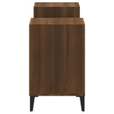 TV Cabinet Brown Oak 160x35x55 cm Engineered Wood