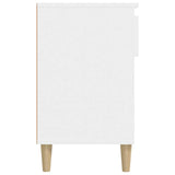 Shoe Cabinet White 102x36x60 cm Engineered Wood - Low Angle
