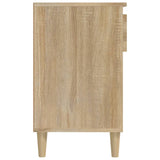 Shoe Cabinet Sonoma Oak 102x36x60 cm Engineered Wood - Low Angle