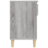 Shoe Cabinet Grey Sonoma 102x36x60 cm Engineered Wood - Low Angle
