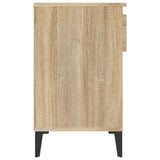 Shoe Cabinet Sonoma Oak 102x36x60 cm Engineered Wood - Low Angle