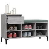 Shoe Cabinet Grey Sonoma 102x36x60 cm Engineered Wood - Top-Down View