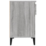 Shoe Cabinet Grey Sonoma 102x36x60 cm Engineered Wood - Low Angle