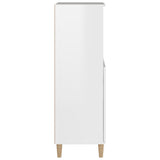 Highboard High Gloss White 60x36x110 cm Engineered Wood - Top-Down View