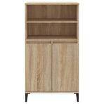 Highboard Sonoma Oak 60 x 36 x 110 cm Engineered Wood