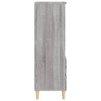 Highboard Grey Sonoma 40x36x110 cm Engineered Wood