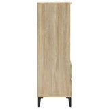 Highboard Sonoma Oak 40x36x110 cm Engineered Wood - 45-Degree Angle