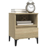 Bedside Cabinets 2 pcs Sonoma Oak 40x35x50 cm - Top-Down View