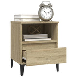 Bedside Cabinets 2 pcs Sonoma Oak 40x35x50 cm - 45-Degree Angle