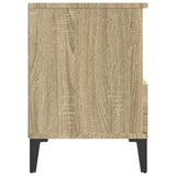 Bedside Cabinets 2 pcs Sonoma Oak 40x35x50 cm - Extra Image