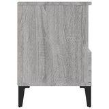 Bedside Cabinets 2 pcs Grey Sonoma 40x35x50 cm - Extra Image