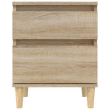 Bedside Cabinet Sonoma Oak 40x35x50 cm