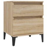 Bedside Cabinets 2 pcs Sonoma Oak 40x35x50 cm