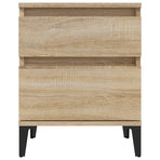 Bedside Cabinets 2 pcs Sonoma Oak 40x35x50 cm