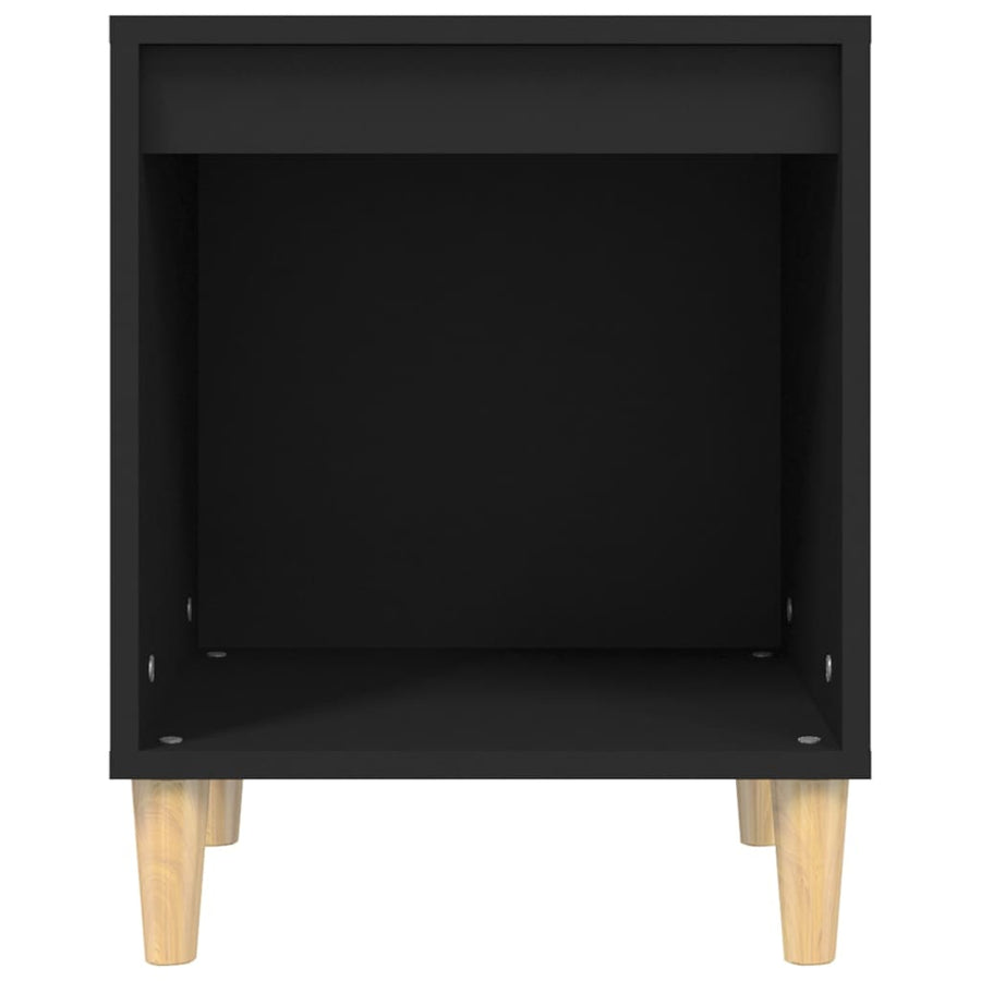 Bedside Cabinets 2 pcs Black 40x35x50 cm