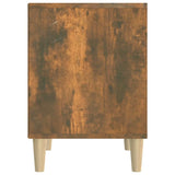 Bedside Cabinets 2 pcs Smoked Oak 40x35x50 cm