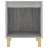 Bedside Cabinet Grey Sonoma 40x35x50 cm