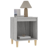 Bedside Cabinets 2 pcs Grey Sonoma 40x35x50 cm - Top-Down View
