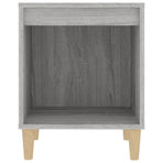 Bedside Cabinets 2 pcs Grey Sonoma 40x35x50 cm