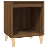 Bedside Cabinets 2 pcs Brown Oak 40x35x50 cm - 45-Degree Angle
