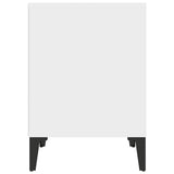 Bedside Cabinets 2 pcs White 40x35x50 cm