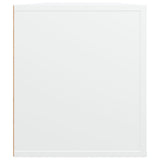 TV Cabinet White 100x35x40 cm Engineered Wood - Close-Up Angle