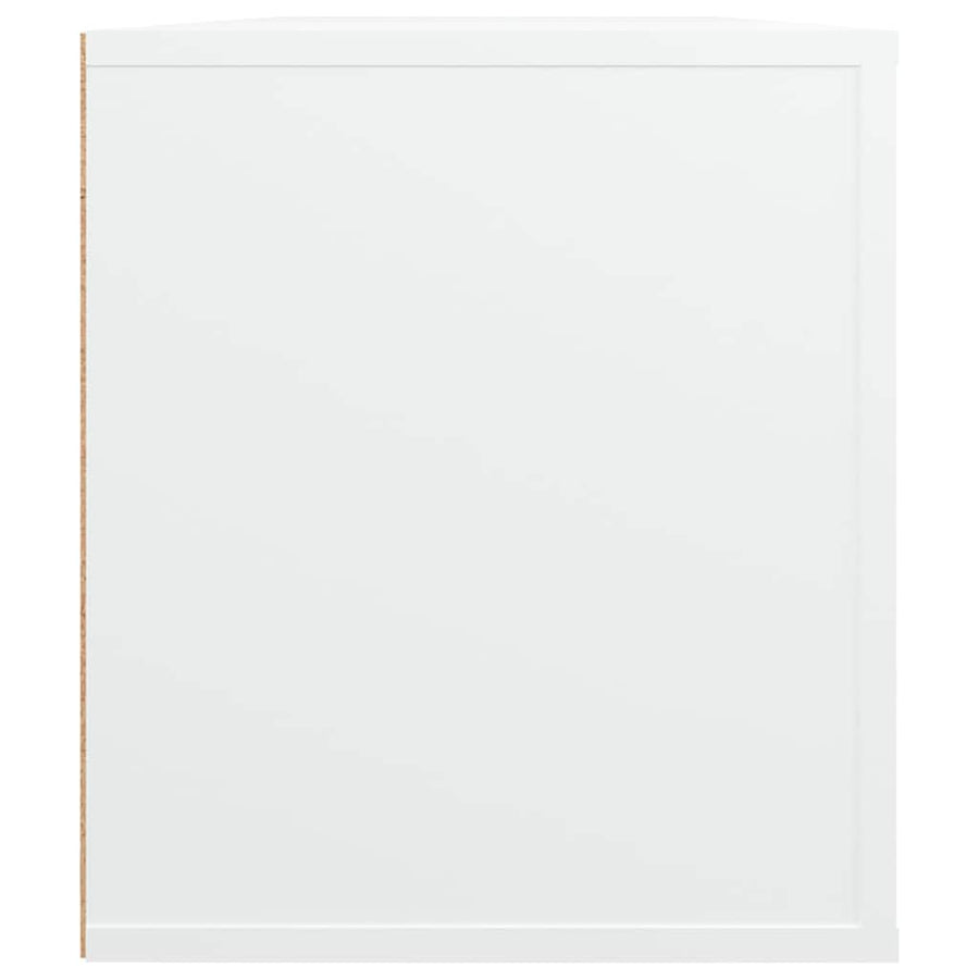 TV Cabinet White 100x35x40 cm Engineered Wood