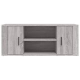 TV Cabinet Grey Sonoma 100x35x40 cm Engineered Wood - 45-Degree Angle