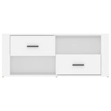 TV Cabinet White 100x35x40 cm Engineered Wood