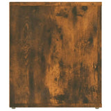 TV Cabinet Smoked Oak 100x35x40 cm Engineered Wood - Low Angle