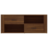TV Cabinet Brown Oak 100x35x40 cm Engineered Wood