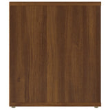 TV Cabinet Brown Oak 100x35x40 cm Engineered Wood - Low Angle