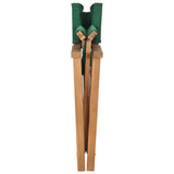 Director's Chairs 2 pcs Solid Wood Teak Green