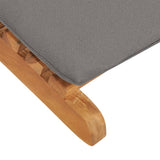 Sun Loungers 2 pcs with Cushions Solid Wood Teak - Extra Image