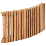 Sun Loungers 2 pcs with Cushions Solid Wood Teak - Extra Image