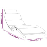 Sun Loungers 2 pcs with Cushions Solid Wood Teak - Extra Image