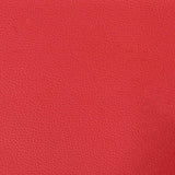 Gaming Chair with Footrest Black and Red Faux Leather - Close-Up Angle