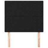 Headboards 2 pcs Black 80 cm Fabric