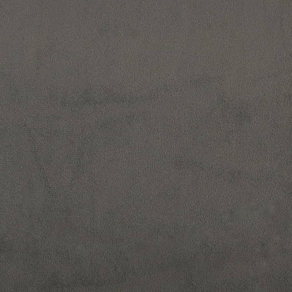 Headboards 2 pcs Dark Grey 80 cm Velvet