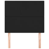 Headboards 2 pcs Black 80 cm Faux Leather