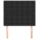 Headboards 2 pcs Black 80 cm Faux Leather