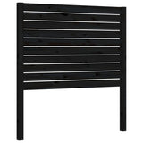Bed Frame without Mattress Black 90x190 cm Solid Wood