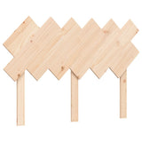 Senior Bed without Mattress 135x190 cm Solid Wood - Low Angle