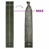 Sandbags 100 pcs Dark Green 103x25 cm HDPE - Close-Up Angle