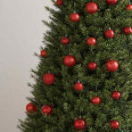 Christmas Baubles 100 pcs Wine Red 3 / 4 / 6 cm