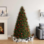 Christmas Baubles 100 pcs Wine Red 3 / 4 / 6 cm