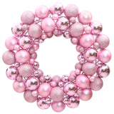 Christmas Wreath Pink 45 cm Polystyrene