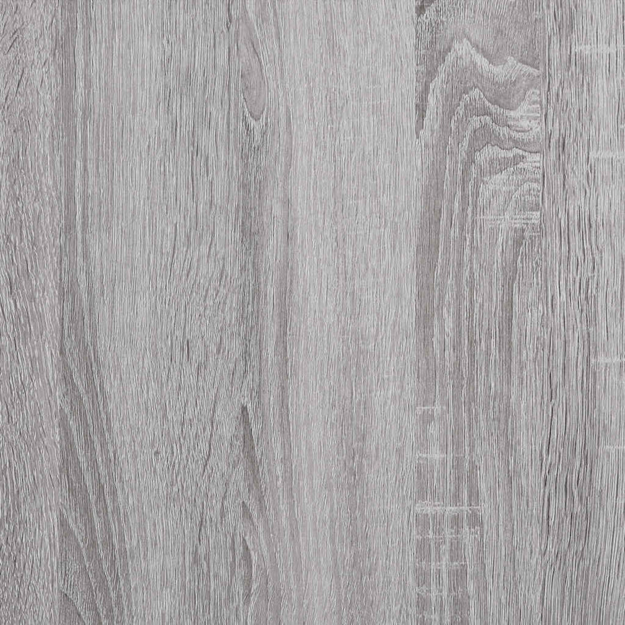 Aquarium Stand Grey Sonoma 80x35x60 cm Engineered Wood